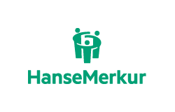 Logo der HanseMerkur – deutscher Versicherer für Gesundheit, Reise, Pflege, Risiko- und Altersvorsorge
