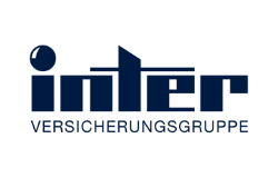 Logo der INTER Versicherungsgruppe – Versicherungspartner für Heilberufe, Privatkunden und Gewerbe mit Sitz in Mannheim