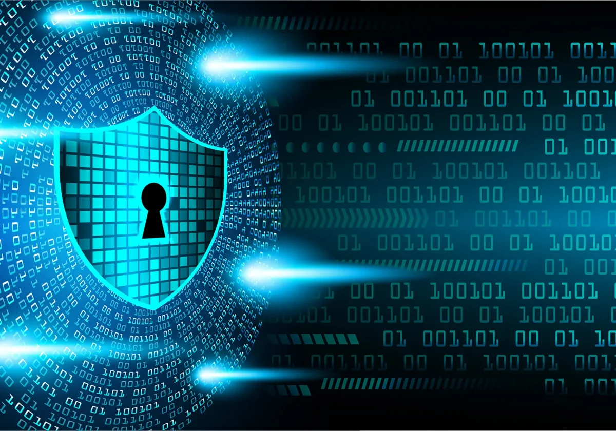 Digitaler Schutzschild gegen Hackerangriffe und Cyberkriminalität