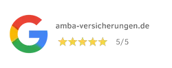 Google Bewertung AMBA Versicherungen 5 Sterne Google Bewertung für amba-versicherungen.de: 5 von 5 Sternen